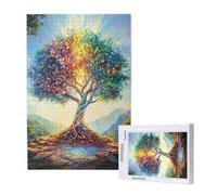 Tree Of Life Jigsaw Puzzles for Adults 1000 Dream Puzzles for Adults Wooden, Funny/Difficult/Impossible/Challenging Decompression Games, As a Birthday for Women and Men ML-1246