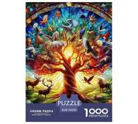 Tree of Life Jigsaw Puzzles for Adults 1000 Pieces Puzzle Impossible Challenge Toy Educational Games Home Decoration Kids Age 14 Years Up 70x50cm/1000pcs