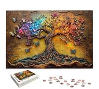 Tree of Life Jigsaw Puzzles for Adults 1500, 1500 Piece Jigsaw Puzzles for Adults, Plant Jigsaws with Exquisite Packaging Box, Impossible Puzzle for Home Decor, Gifts for Women, Gifts for Men, -7147