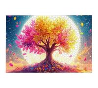 Tree of Life Jigsaw Puzzles for Adults 2000, 2000 Piece Jigsaw Puzzles for Adults, 99.5x70.5cm Hard Impossible Wooden Puzzle, Challenging Game for the Whole Family, Home Decor, Theme: (Anime), -7231