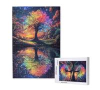 Tree Of Life Jigsaw Puzzles for Adults 2000 Autumn Puzzles for Adults Wooden, Funny/Difficult/Impossible/Challenging Decompression Games, As a Birthday for Women and Men ML-928