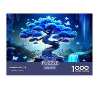 Tree of Life Jigsaw Puzzles for Adults Kids 1000 Pieces Whimsical Challenge Toy Educational Games Home Art Decor Idea Brain Teaser Party Games 70x50cm/1000pcs