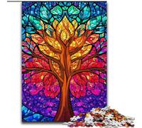 Tree of Life Jigsaw Puzzles for Adults Teenagers Jigsaws Puzzle, Family Game Stress Reliever Difficult Challenge Gifts for Friends And Family (50x75cm)
