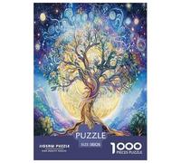 Tree of Life Jigsaw Puzzles Puzzle for Adults Kids. 1000 Piece Great Gifts Challenge Toy Educational Game Home Decoration for Educational Games Gifts 38x26cm/1000pcs
