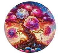 Tree of Life Jigsaw Puzzles Puzzle for Adults Kids. 1000 Pieces Great Gifts Challenge Toy Educational Game Home Decoration for Adults& Kids Age 14 Years Up 1000pcs (67.5x67.5cm)