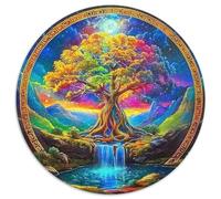 Tree of Life Jigsaw Puzzles Puzzles for Adults Kids. 1000 Piece Great Gifts Challenge Toy Educational Game Home Decoration for Educational Games Gifts 1000pcs (67.5x67.5cm)