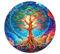 Tree of Life Jigsaw Puzzles Puzzles for Adults Kids. 1000 Pieces Great Gifts Challenge Toy Educational Games Home Decoration for Educational Games Gifts 1000pcs (67.5x67.5cm)