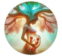 Tree of Life Jigsaw Puzzles Puzzles for Adults Kids. 1000 Pieces Impossible Challenge Toy Educational Game Home Decoration for Educational Games Gifts 1000pcs (67.5x67.5cm)