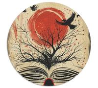 Tree of Life Jigsaw Puzzles Puzzles for Adults Kids. 1000 Pieces Whimsical Challenge Toy Educational Game Home Decoration for Adults& Kids Age 14 Years Up 1000pcs (67.5x67.5cm)