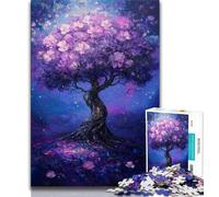 Tree of Life Jigsaws 1000 Pieces for Adults,for Educational Game Challenge Toy for Is Ideal As A Gift for The Whole Family 38x26cm