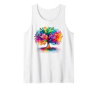 Tree Of Life Meditation Sacred Geometry Spiritual Yoga Lover Tank Top
