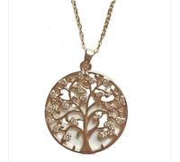 Tree of life necklace | family tree necklace, meaningful energy healing manifestation nature sign, filigree symbol of family and love