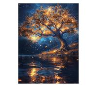 Tree Of Life Paint by Numbers Kit for Adults Landscape Acrylic Paint by Numbers 22 x 16Inch Canvas Painting Craft Kits for Wall Decor, Canvas Wall Art Painting for Home Decor Gifts for Women JLYH-1651