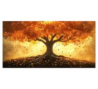 Tree Of Life Painting by Numbers for Adults Dream Paint by Number Kits for Children Sip and Paint Kit for Adults DIY Painted Paintings by Numbers Kids Acrylic Pigment 12x24in Without Frame u-11318