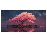 Tree Of Life Painting by Numbers for Adults Starry Sky Paint by Number Kits for Children Sip and Paint Kit for Adults DIY Painted Paintings by Number Kids Acrylic Pigment 12x24in Without Frame u-11366