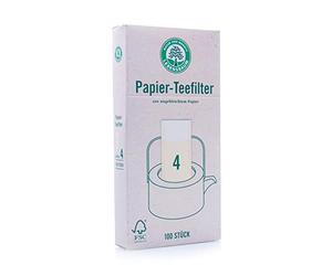 Tree of Life Paper Tea Filter Size 4 Pack of 100