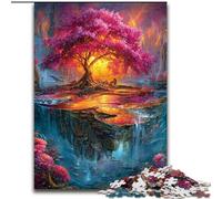 Tree of Life Puzzles for Adults 1000 Pieces, Brain Intelligence Challenge Addictive Toys Birthday Gifts for Age 14+ (26x38cm)