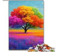 Tree of Life Puzzles for Adults 1000 Pieces, Fun Games Every Piece Is Unique - Challenging Family Fun Game (50x75cm)