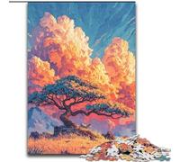 Tree of Life Puzzles for Adults And Teenagers, Family Fun Games Fun at Home Activities, Birthday Present, Travel Gifts (26x38cm)