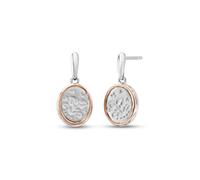 Tree of Life Sterling Silver Filigree Drop Earrings Clogau Metallics One Size