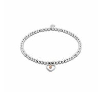 Tree of Life Sterling Silver Heart Affinity Bracelet Clogau Metallics One Size