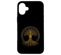 Tree of Life Viking Midgard Thor Walhalla Case for iPhone 16 Plus