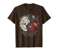 Tree of Life Viking Midgard Thor Walhalla T-Shirt, Men, Brown, XX-Large