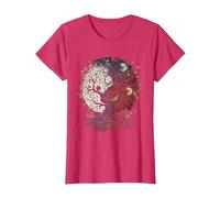 Tree of Life Viking Midgard Thor Walhalla T-Shirt, Women, Red Heather, X-Small