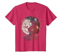 Tree of Life Viking Midgard Thor Walhalla T-Shirt, Youth, Red Heather, 4T