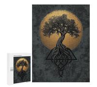 Tree of Life Wall Art Puzzle 1000 Teile Schwer Puzzle Spielzeug Lernspiel Impossible Herausforderungsspielzeug Für Erwachsene Kinder 500 PCS