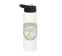 Tree of Life Yggdrasil Viking Midgard Thor Walhalla Stainless Steel Insulated Water Bottle