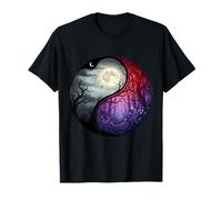 Tree of Life Yin Yang Taoist Meditation Feng Shui T-Shirt