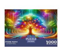 Tree of Life1000Piece JigsawPuzzlesPlant Tree KidsforAdult Challenging Brainteasing Age12+byth HomeDecoration Uncover The Puzzle 38x26cm/1000pcs