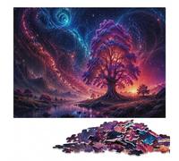 Tree of Lost Souls Classic Wooden Puzzle for Adults, 500 Pieces | During puzzle time: Jigsaw Puzzle for Adults - shared home puzzle activity on quiet evenings.