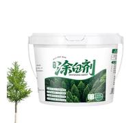 Tree Paint, 525ml Trunk Whitewash Protection, Lime Based Formula with Reflective Sunscald Shield for Outdoor Fence, Garden, Landscape, Preventing Bark Cracking Yard Ensuring Trunk Health