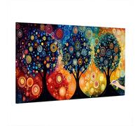 Tree Paint by Numbers for Adults Beginner, Adult Paint by Numbers Abstract, DIY Adult Crafts Canvas Oil Painting Kit, Painting by Number, Autumn Decorations, Home Decor, Gifts for Women 160x70cm F-62