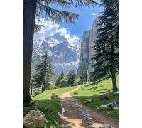 Tree Paint by Numbers for Adults, Plant Paint by Numbers Crystal Art Christmas, Canvas Kits with Acrylic Paint Brushes, Hobbies for Adults Women Children, Home Wall Decor (Frameless 12x24in) U-838