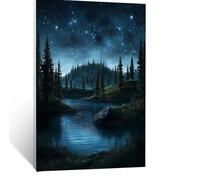 Tree Paint by Numbers for Adults Starry Sky Painting by Numbers for Children Crafts 40x60in, Hobbies for Adults Women, Painting on Canvas Using Acrylic Paint and Brushes, Wall Art Set, Gifts LSJ8987