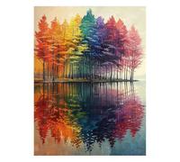 Tree Paint by Numbers Kit for Adults Abstract Acrylic Paint by Numbers 54 x 40in Canvas Painting Craft Kits for Kids Wall Decor, Large Canvas Wall Art Painting for Home Decor Gifts for Women JLYH-2691