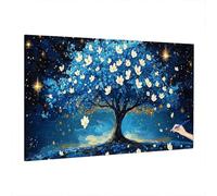 Tree Paint by Numbers Kits, Large Paint by Numbers for Adults Dream 90x40cm, DIY Adult Crafts for Beginner, Canvas Oil Painting Kit for Kids, Hobbies for Adults Women, Room Decor, Autumn Decor Q-1