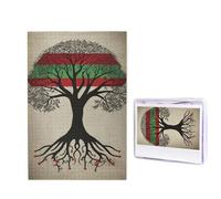 Tree Palestinian Flag Jigsaw Puzzle for Adults Challenging Wooden Puzzles 1000 Pieces Personalized Photo Puzzle Picture Jigsaws Custom Jigsaw Puzzles for Birthday
