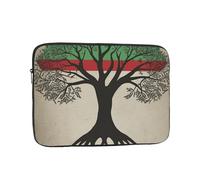 Tree Palestinian Flag Laptop Sleeve Bag 12 Inch Waterproof Shockproof Laptop Case Bag Lightweight Tablet Travel Cover Computer Skin Bag Tablet Carrying Case