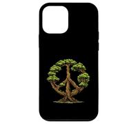 Tree Peace Symbol Nature Earth Bonsai Forest Design Case for iPhone 12 mini