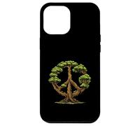 Tree Peace Symbol Nature Earth Bonsai Forest Design Case for iPhone 12 Pro Max