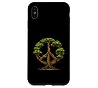 Tree Peace Symbol Nature Earth Bonsai Forest Design Case for iPhone XS Max