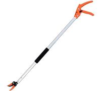 Tree Pruner Hold Snapper Pruner Durable Convenient Short/Long Reach Fruit Picker Handled Secateurs Branches Bypass Trimming Lopper for Tree Branches Long arm pruners