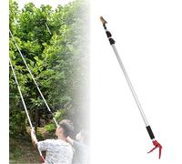 Tree Pruner Long Handle Reach Pruner for Garden - Fruit Picker with Flexible Hand Grip, Garden Long Handled Secateurs for Tree Branches, Branches Trimming - Ideal for Fruit Picking