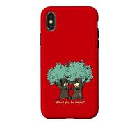 Tree Pun Wood you be mine Case for iPhone X/XS