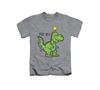 Tree rex Christmas Xmas Meme Iconic Joke Funny Tee T-Shirt Funny Unisex T Shirt Top Heather Grey