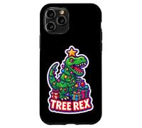 Tree Rex Tyrannosaurus T-rex Dinosaur Christmas Wordplay Pun Case for iPhone 11 Pro